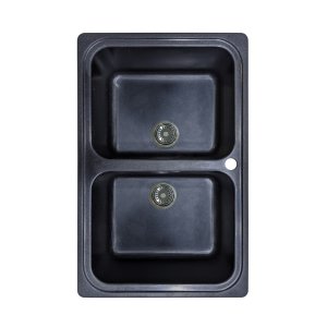 ნიჟარა GAMMA STONE  J20-G32 BLACK