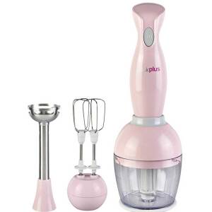 ხელის ბლენდერი KARACA COOKPLUS 5501 (ვარდისფერი, 550 W, 1-1.5 L)