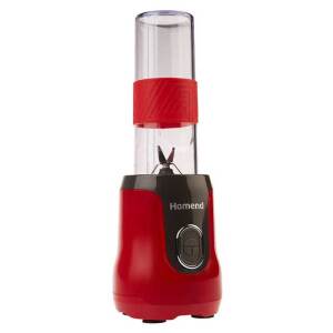 ბლენდერი HOMEND 7031H RED (550 W, 2X600 ML)