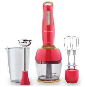 ხელის ბლენდერი HOMEND 1961H RED GOLD