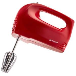 7 სიჩქარიანი ხელის მიქსერი HOMEND 2035H RED (300 W)