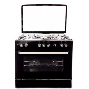 გაზქურა OZ OBIG 90X60B5E OVEN-ELECTRIC BLACK