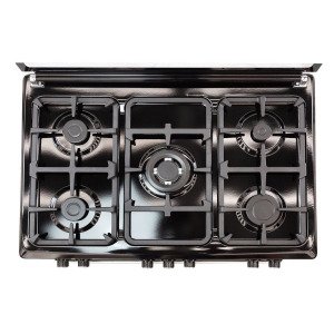 გაზქურა OZ OBIG 90X60B5E OVEN-ELECTRIC BLACK