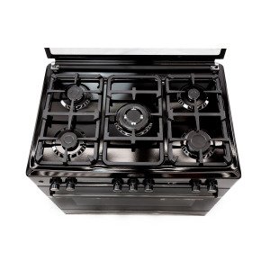 გაზქურა OZ OBIG 90X60B5E OVEN-ELECTRIC BLACK