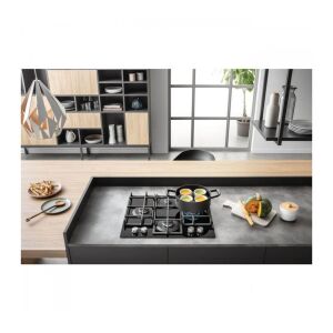 ჩასაშენებელი ქურის ზედაპირი HOTPOINT-ARISTON THAGS 61F/BK