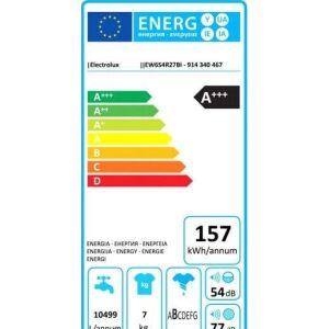 სარეცხის მანქანა ELECTROLUX EW6S4R27BI