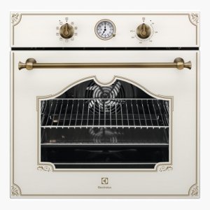 ჩასაშენებელი ელექტრო ღუმელი ELECTROLUX OPEB2520V RETRO ANTRACIT