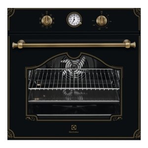 ჩასაშენებელი ელეტრო ღუმელი ELECTROLUX OPEB2520R RETRO BLACK