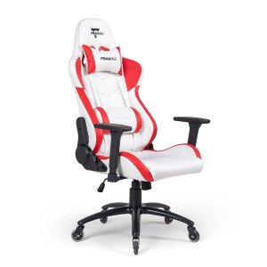 Fragon Game Chair 3X series - White/Red