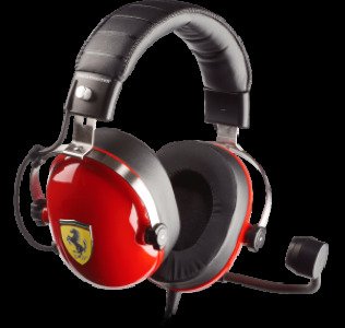 Thrustmaster Racing Headset Scuderia Ferrari Edition-DTS - Red