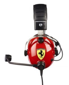 Thrustmaster Racing Headset Scuderia Ferrari Edition-DTS - Red