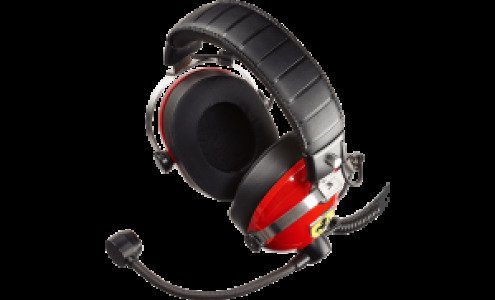 Thrustmaster Racing Headset Scuderia Ferrari Edition-DTS - Red