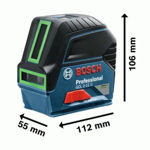 ლაზერული ნიველირი BOSCH GCL 2-15 G LASER