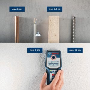 მეტალის დეტექტორი BOSCH GMS 120 PROFESSIONAL