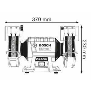 ელექტრო სალესი BOSCH GBG 60-20-BENCHGRINDER (600 W)