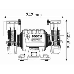 ელექტრო სალესი BOSCH GBG 35-15-BENCHGRINDER (350 W)