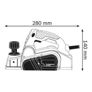 ელექტრო რანდი (შალაშინი) BOSCH GHO 6500 (650 W)