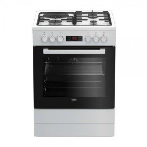 გაზქურა BEKO FSE 63320 DW Superia