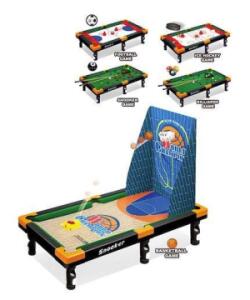 5 in 1 Game Table Set Toy for Kids