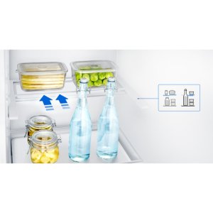 მაცივარი SAMSUNG RB33J3420SS/WT